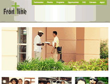 Tablet Screenshot of frontlinemagabookministries.com